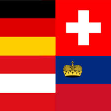 image of flags from german speaking countries